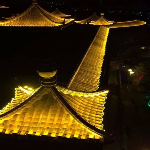 如何讓古建筑亮化工程使人眼前一亮
